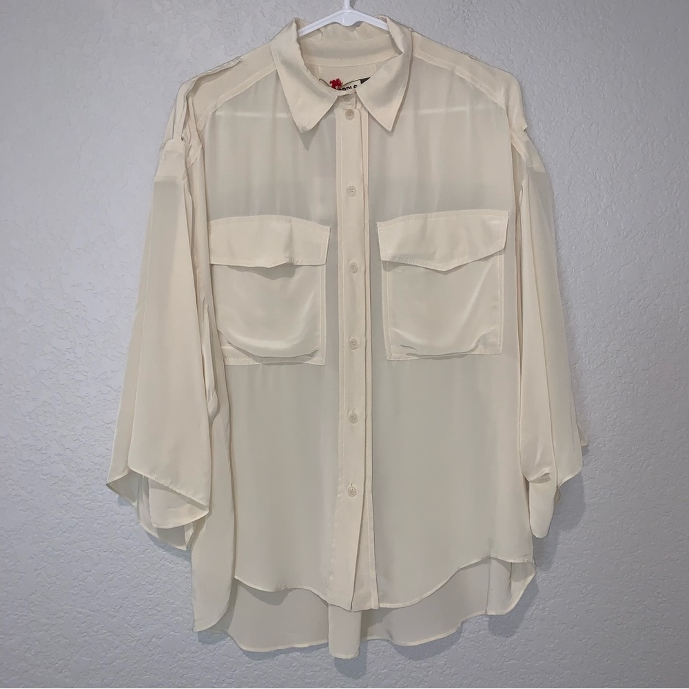 New Zara $89 SRPLS PCKT SHRT 06 Pocket Shirt Surplus 7650/767 Medium